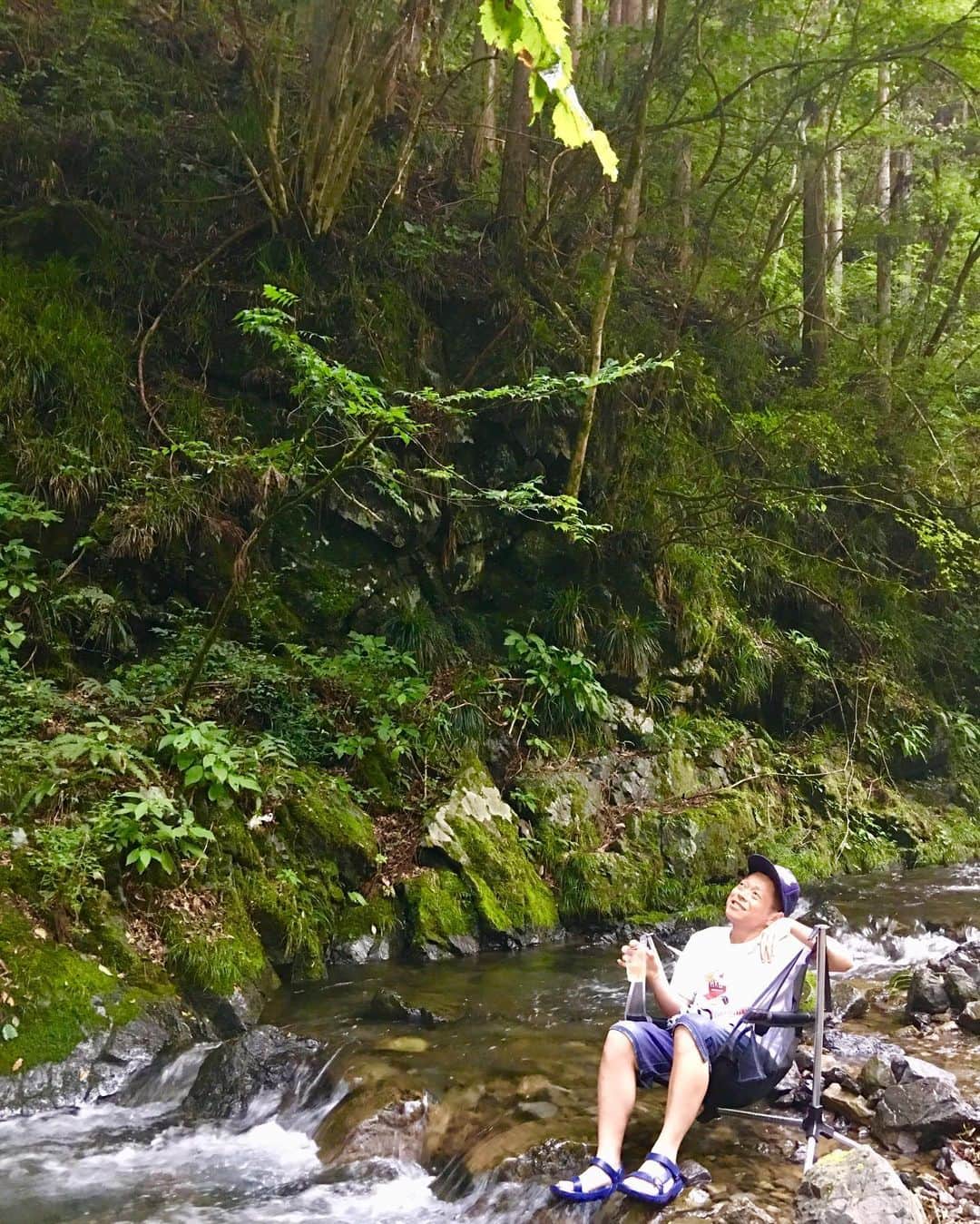 GO!皆川さんのインスタグラム写真 - (GO!皆川Instagram)「トマホークとネゴさん  #ネゴキャンプ2019」8月1日 16時41分 - go_minagawa