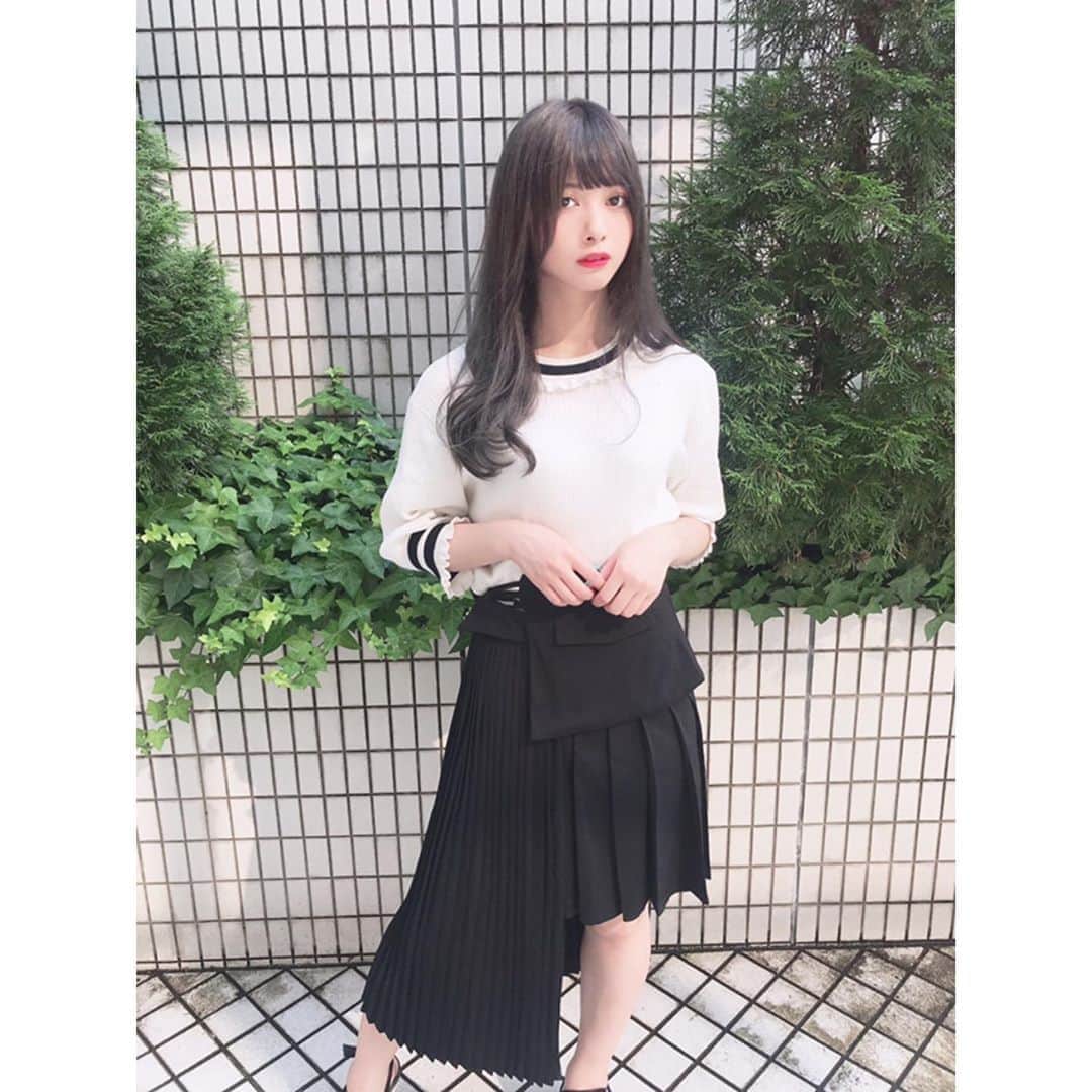 羽島めいさんのインスタグラム写真 - (羽島めいInstagram)「変わったスカートのデザイン。 （@trifle_official）  #神宿 #羽島めい #原宿 #スカート #ファッション #trifle #Instagram」8月1日 16時56分 - mei__kmyd