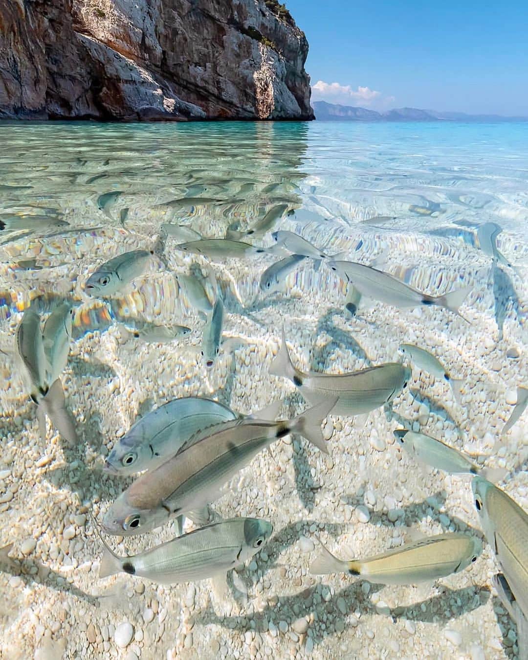 bestvacationsのインスタグラム：「Tag who you’d explore with! Crystal clear 💦 in Italy! By @marklions #BestVacations . Since I was a child, my mother always told me she wanted to take me here and for us to visit. I think it’s time to go!」