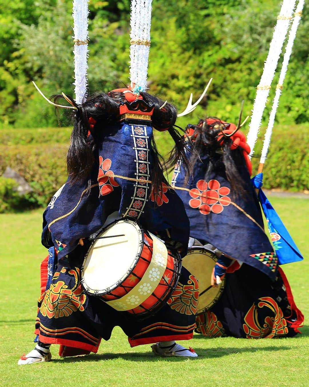 All Nippon Airwaysさんのインスタグラム写真 - (All Nippon AirwaysInstagram)「Honoring tradition, Kitakami edition. This iconic three-day folkloric Michinoku Geino Fest in the Iwate Prefecture is upon us and the performances are *drum roll please* fantastic! 🥁」8月1日 23時31分 - allnipponairways