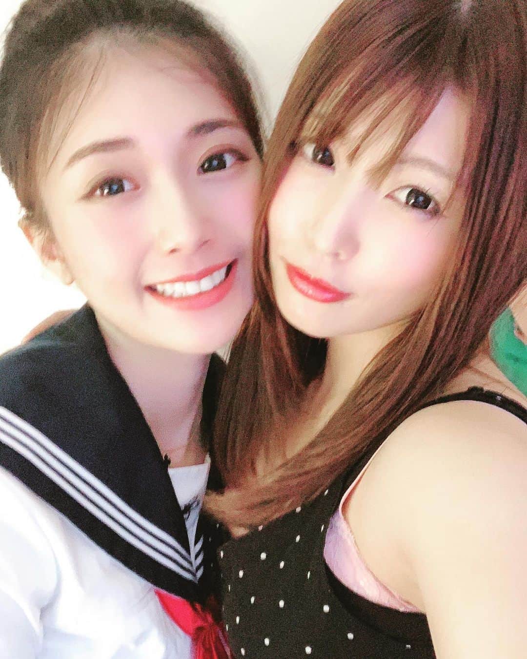 新村あかりのインスタグラム：「vivianさん💖💖💖 可愛くておっぱいもおっきくて最高でした🥺」