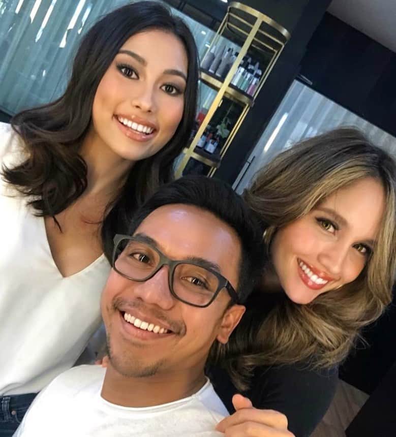 Cinta Lauraさんのインスタグラム写真 - (Cinta LauraInstagram)「Good luck in the @missuniverse pageant baby girl (@frederikacull)! You got the best coach in the business (@bubahalfian)! 😘」8月1日 18時56分 - claurakiehl