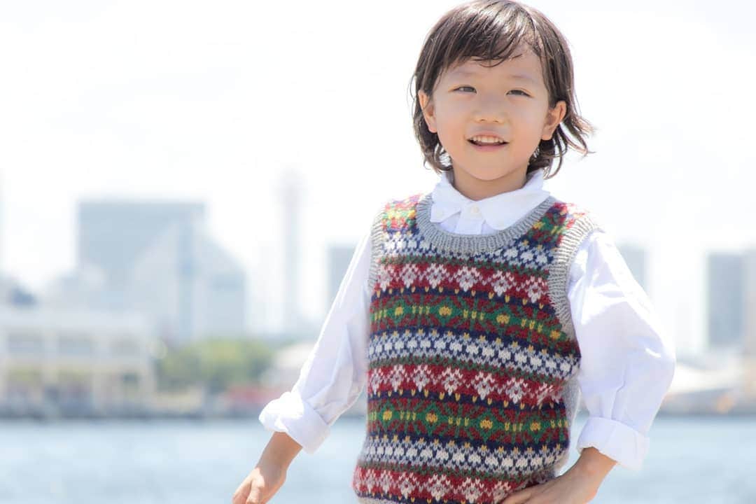 のインスタグラム：「あおさんモデル気分。  #ao #myfamily  #atelierksk」