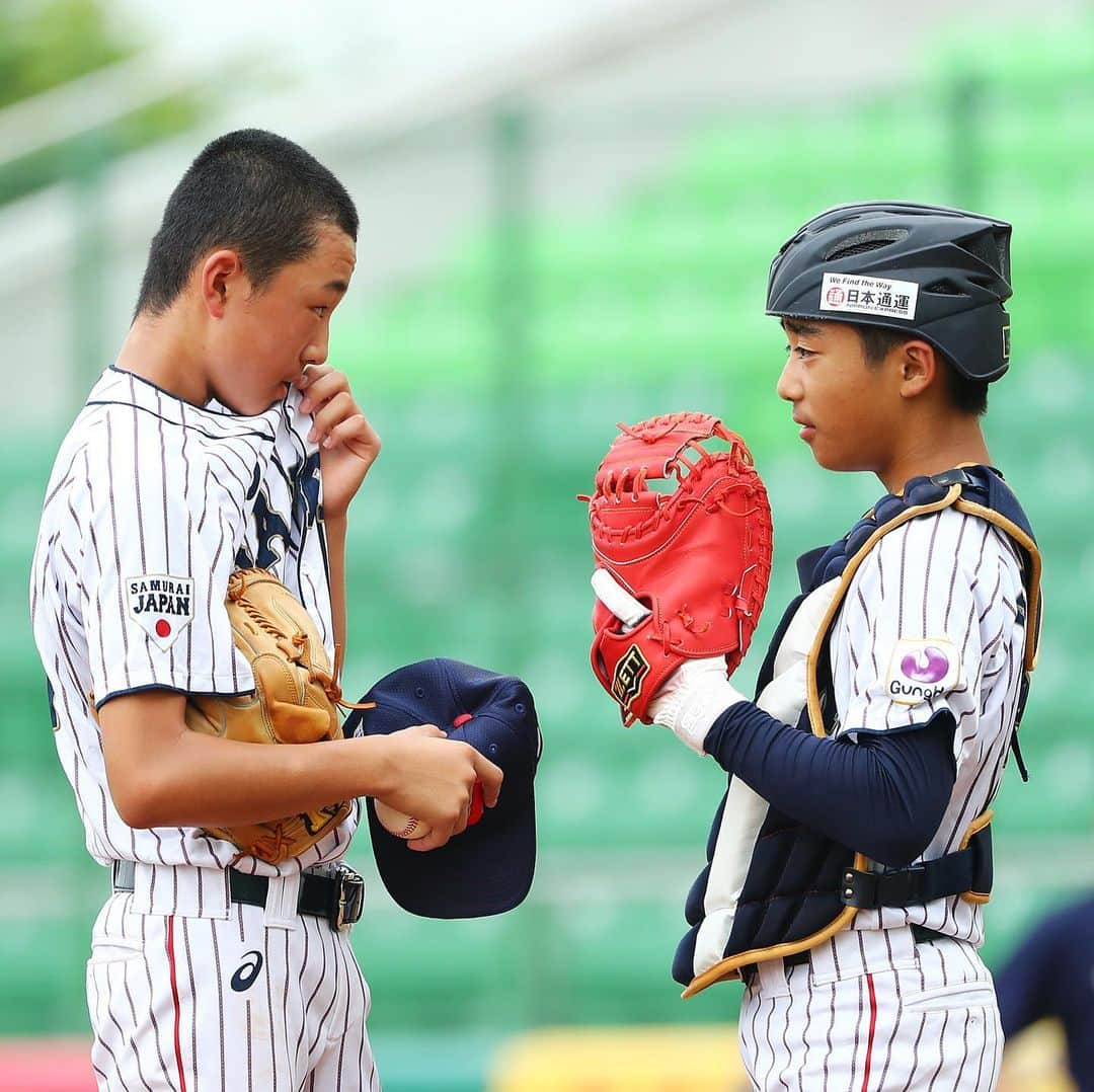 侍ジャパンさんのインスタグラム写真 - (侍ジャパンInstagram)「⠀ 第5回 WBSC U-12 ワールドカップ スーパーラウンド 第1戦 日本 4 - 1 ベネズエラ  小技も絡めてベネズエラに逆転勝ち✨ 初優勝に向けてスーパーラウンド白星発進👍  #侍ジャパン #U12代表 #ワールドカップ #仁志敏久 #青木朔真 #桑元信祐 #高畑知季 #片岡大瑠 #川越昂太郎 #坂本慎太郎 #林京乃佑」8月1日 19時23分 - samuraijapan_official