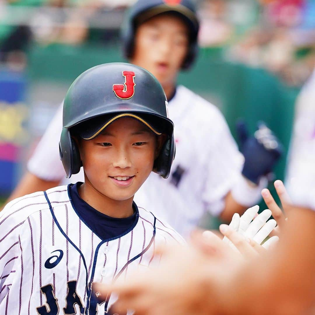 侍ジャパンさんのインスタグラム写真 - (侍ジャパンInstagram)「⠀ 第5回 WBSC U-12 ワールドカップ スーパーラウンド 第1戦 日本 4 - 1 ベネズエラ  小技も絡めてベネズエラに逆転勝ち✨ 初優勝に向けてスーパーラウンド白星発進👍  #侍ジャパン #U12代表 #ワールドカップ #仁志敏久 #青木朔真 #桑元信祐 #高畑知季 #片岡大瑠 #川越昂太郎 #坂本慎太郎 #林京乃佑」8月1日 19時23分 - samuraijapan_official