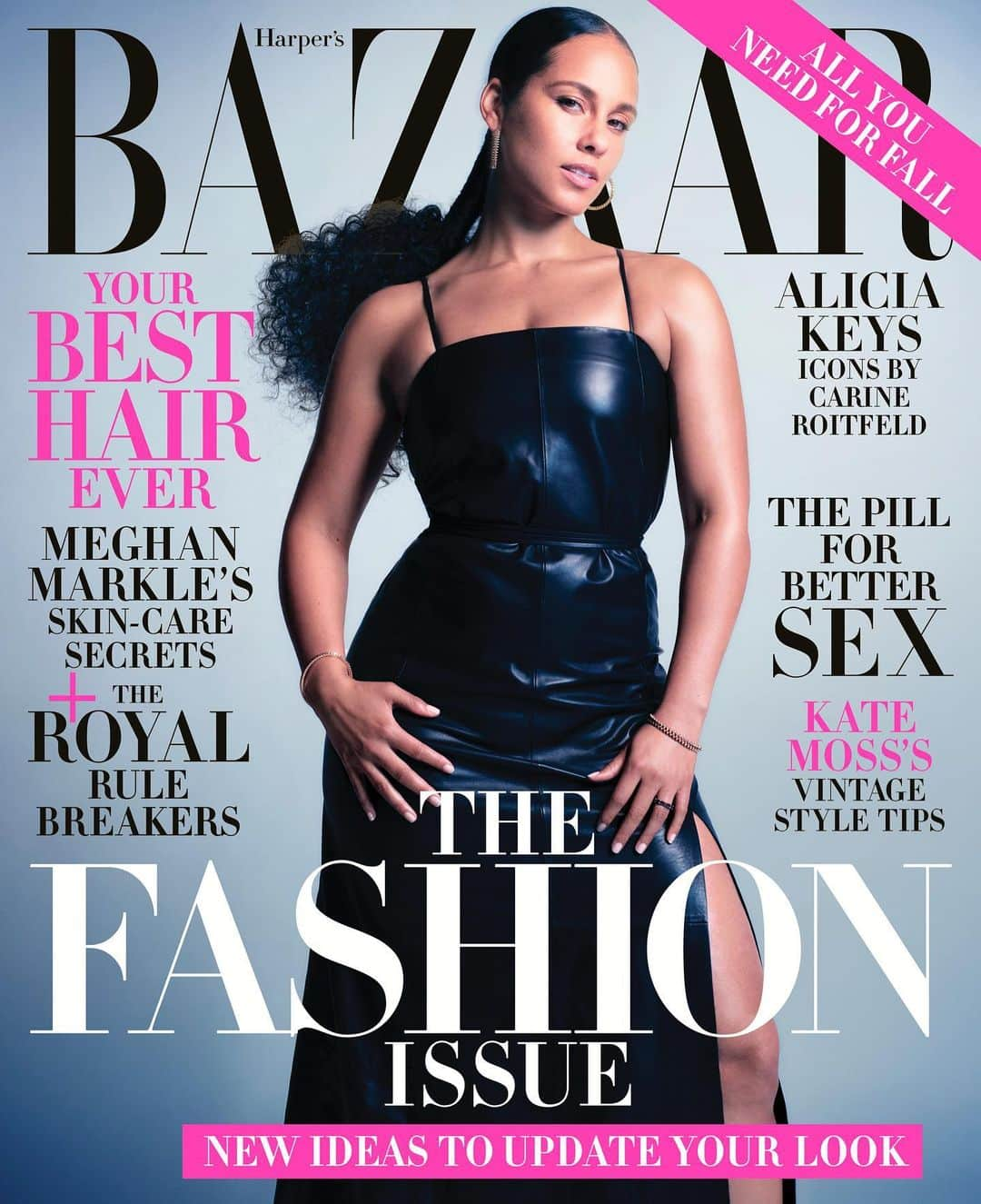 Harper's BAZAARさんのインスタグラム写真 - (Harper's BAZAARInstagram)「Introducing our September 2019 #BAZAARICONS cover star... @aliciakeys! The musician is on a high note—and opens up about love, motherhood, and why we could all use a little crystal healing in our lives. Tap the link in our bio to see the full list of this year’s Icons. Photography by @mario_sorrenti  Styling by @carineroitfeld  Hair by @naivashaintl  Makeup by @therealistdotti Manicure by @nailglam  #AliciaKeys wears @ferragamo and @cartier #clashdecartier」8月1日 21時02分 - harpersbazaarus