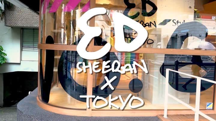 のインスタグラム：「【エド・シーラン】 全米2週連続1位を記録している『No.6 コラボレーションズ・プロジェクト』の発売を記念して7/12～3日間、「Styles代官山」にて開催されたPOP UP STORE😆❣️ ✨ 世界各国で開催されたこのPOP UP STOREのダイジェスト動画「TOKYOバージョン」を公開❣️ #edsheeran #edsheeranpopupshop #no6collaborationsproject #popupstore #popupshop #エドシーラン #ポップアップショップ  #styles_tokyo」