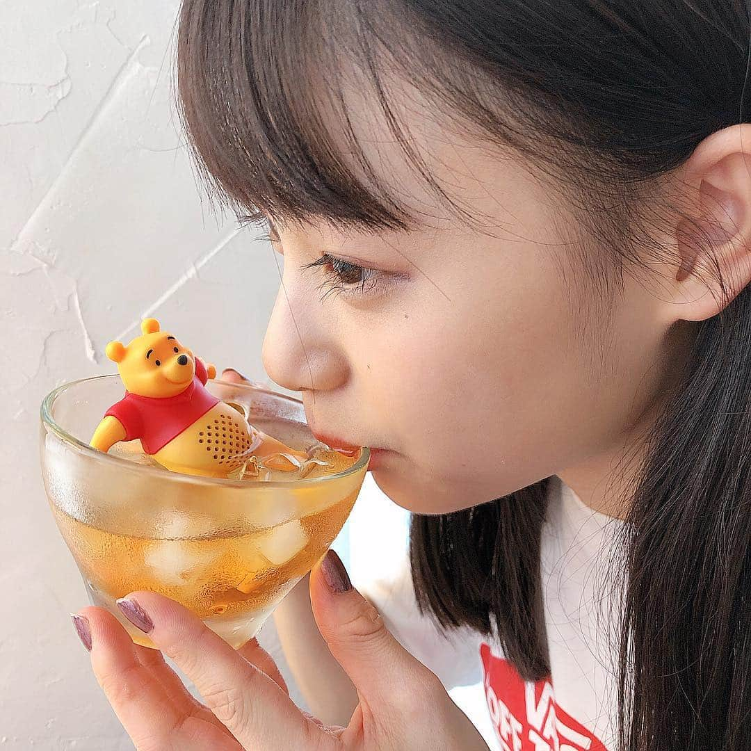 山崎玲奈さんのインスタグラム写真 - (山崎玲奈Instagram)「🧸🍯 大好きなプーさんのカフェ ずっと行きたかった場所💕 紅茶もケーキも可愛いすぎて、。 ここに住みたい！笑 ・ ・ ・ #韓国旅行#韓国旅行記#韓国女子旅#ソウルカフェ#韓国カフェ#cafeshowroomrose#한국카페#카페탐방#푸우#컵케이크#プーさんカフェ#ホンデカフェ#弘大カフェ」8月1日 21時15分 - yamazaki_reina