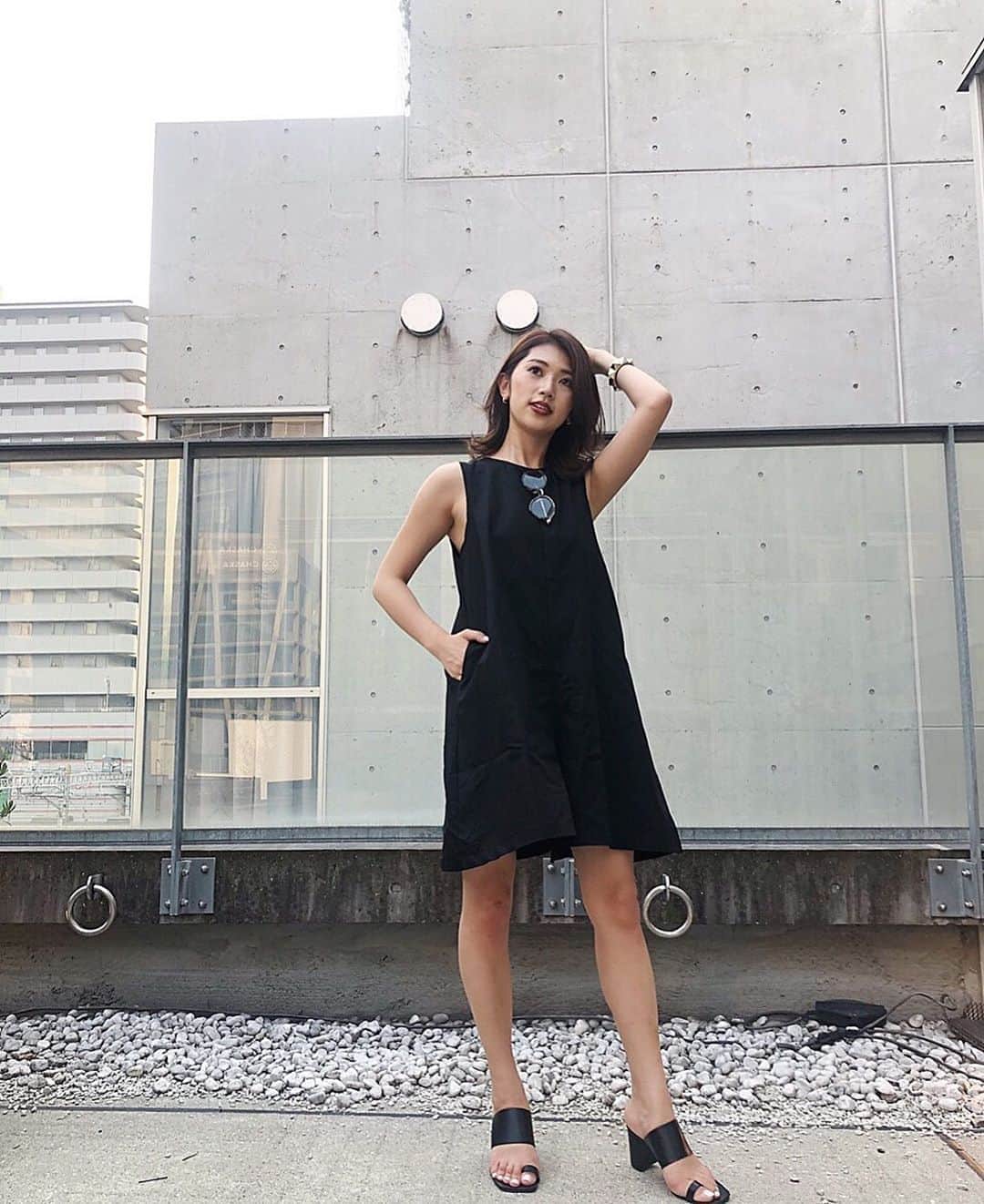 藤原菜摘さんのインスタグラム写真 藤原菜摘instagram Today S ワンピに見えるけどロンパース Ortensia N Code 8月1日 21時22分 Natsumi Fujiwara