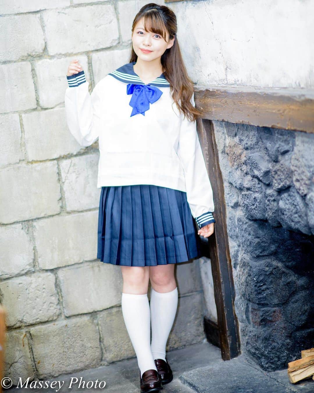のインスタグラム：「. . . 「ハコスタジアム東京」で撮った写真です。 モデルは、ひかりちゃんです。 It is a picture taken in the studio “HACO STADIUM TOKYO.one”. Her name is Hikari. . . #ポートレート #ポートレート女子 #ポートレートモデル #ポートレート撮影 #ポートレート部 #ポートレイト #ポトレ #被写体 #モデル #被写体モデル #写真部 #東京カメラ部 #サロンモデル #セーラー服 #撮影会モデル #撮影会の女神さま #portrait #excellent_portraits #girlsphoto #cute #lovers_nippon_portrait #portrait_perfection #portraitphotography #japanesegirl #japanesemodel #model #tokyogirl #good_portraits_world #모델촬영 #인물사진」