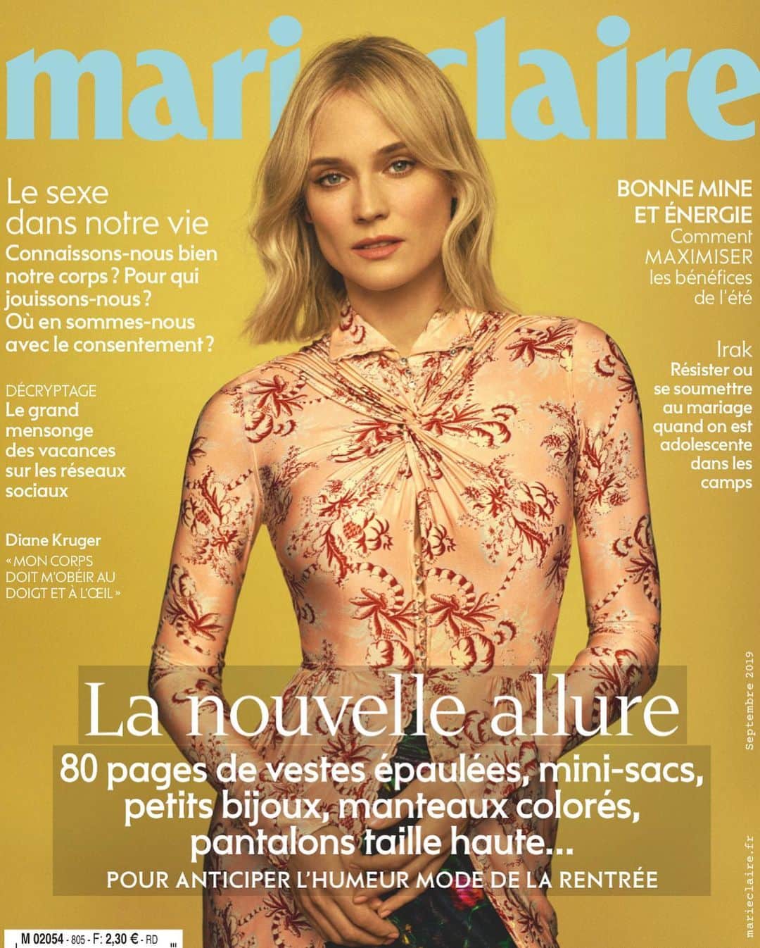 Vincent Oquendoさんのインスタグラム写真 - (Vincent OquendoInstagram)「New cover and story of @marieclairefr with the Gorg #dianekruger 🥰」8月1日 23時57分 - makeupvincent