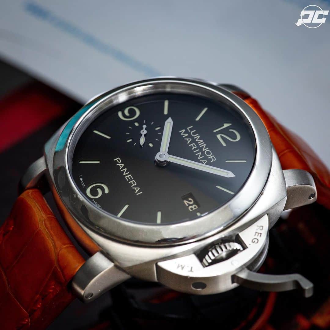 パネライのインスタグラム：「You never forget your first. The very versatile #Panerai #PAM312 44mm Luminor Marina. #paneraicentral」