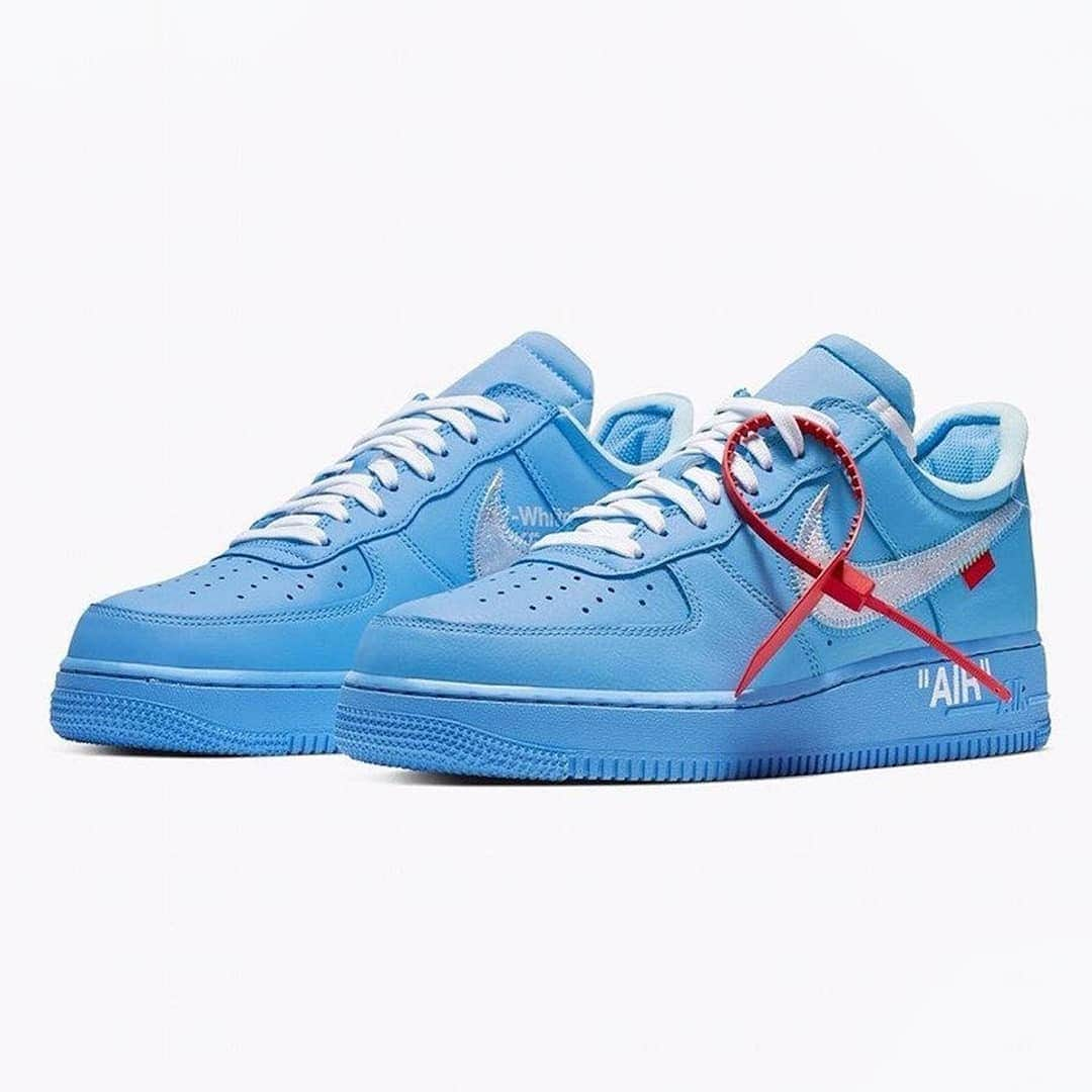 OFF-WHITE C/O VIRGIL ABLOHさんのインスタグラム写真 - (OFF-WHITE C/O VIRGIL ABLOHInstagram)「Off-White™ c/o @nike AIR FORCE 1 “MCA BLUE”.」8月2日 1時05分 - off____white