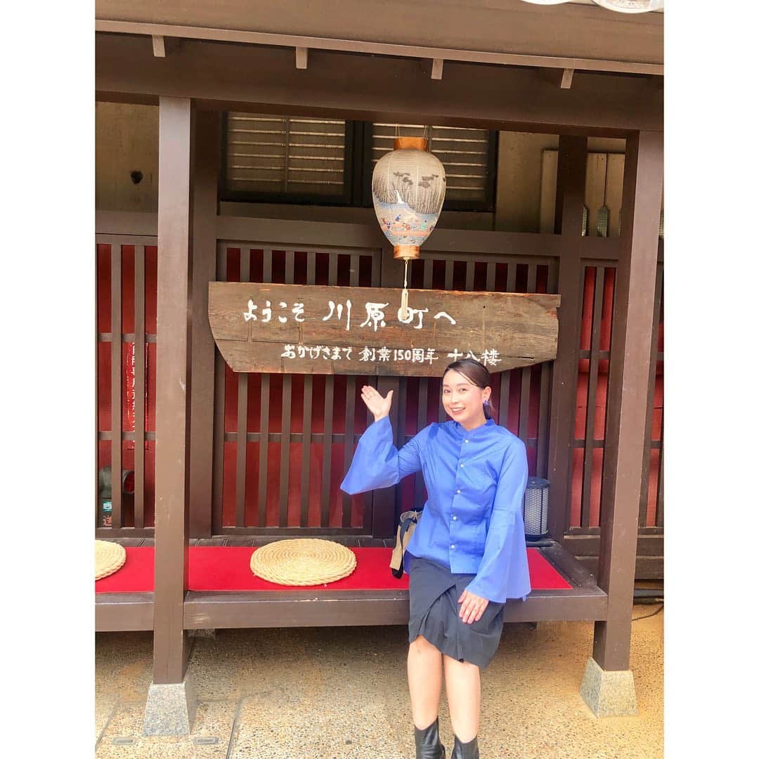 美甘子さんのインスタグラム写真 - (美甘子Instagram)「雑誌「旅と鉄道」の取材で、岐阜県へ来ています。来年の大河ドラマ「麒麟がくる」明智光秀ゆかりの地を巡ります。今日は日本で一番岐阜が暑かったので、汗ダラダラでしたが、頑張りました！明日も頑張ります！ #岐阜県 #明智光秀 #旅と鉄道 #川原町」8月2日 1時00分 - rekish_mikako