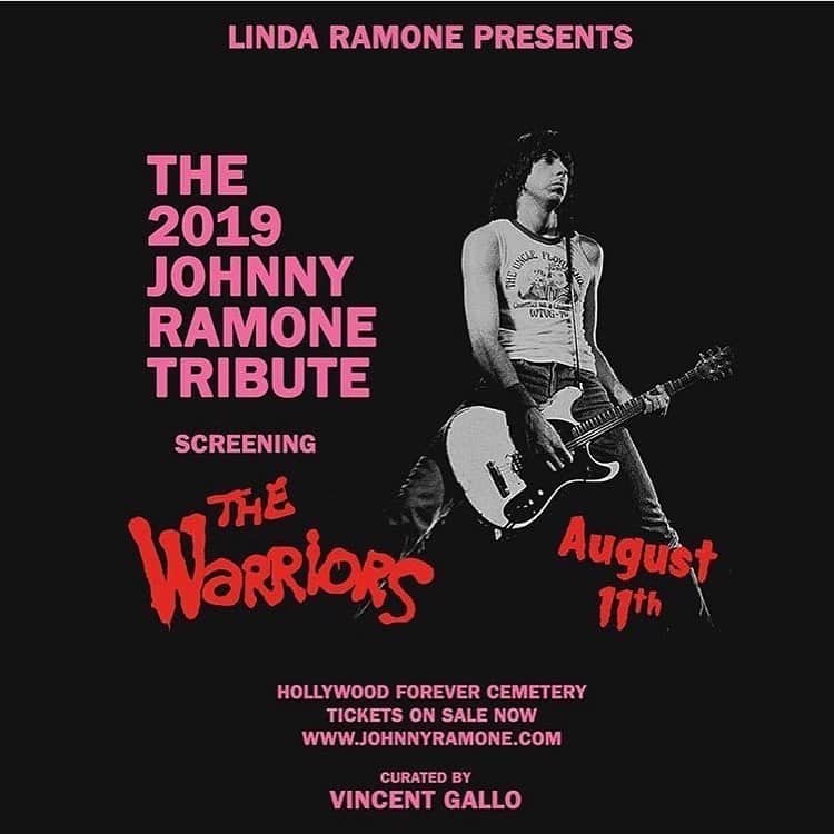 ショーン・レノンさんのインスタグラム写真 - (ショーン・レノンInstagram)「Linda Ramone presents the 2019 Johnny Ramone Tribute curated by my buddy Vincent Gallo, August 11th at @hwdforever !」8月2日 2時21分 - sean_ono_lennon