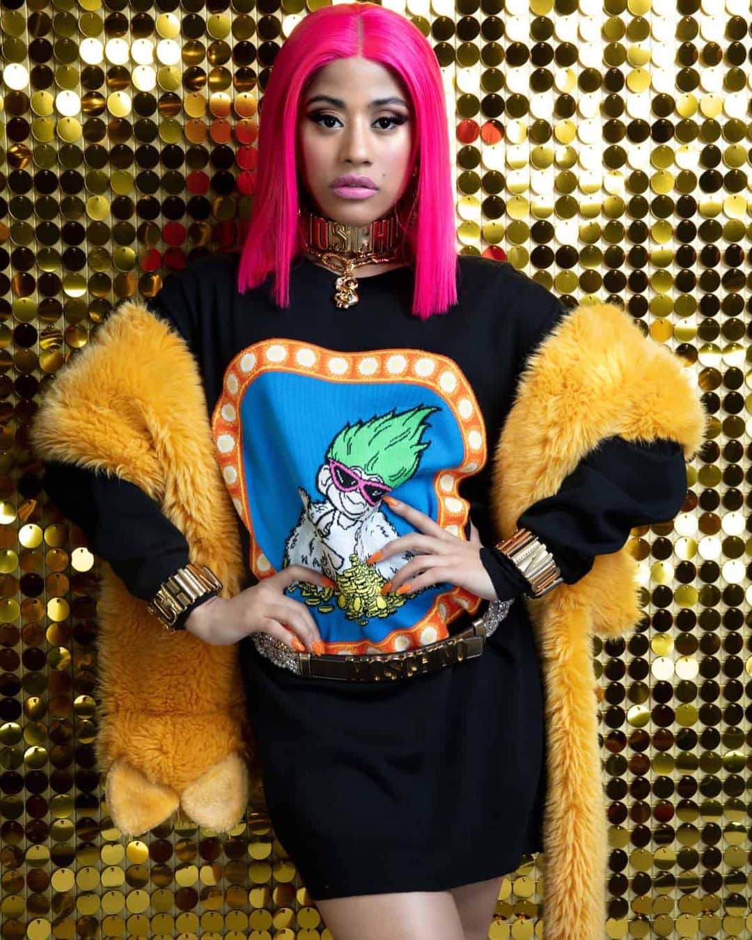 ジェレミー・スコットさんのインスタグラム写真 - (ジェレミー・スコットInstagram)「WHICH @hennessycarolina HAIR COLOR  DO YOU PERFER 🧡💚💗 ?!! @moschino X @trolls CAPSULE COLLECTION NOW AVAILABLE MOSCHINO.COM」8月2日 3時10分 - jeremyscott