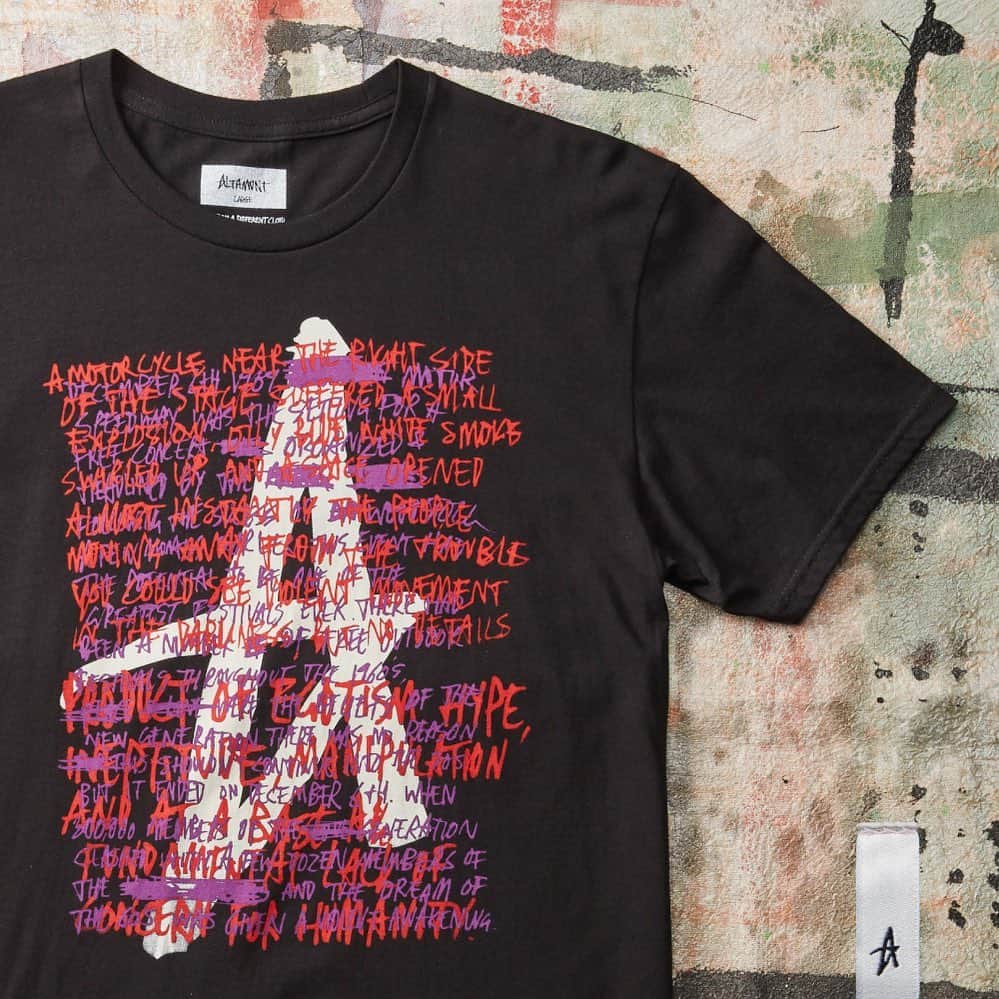 オルタモントのインスタグラム：「It’s BACK!! Who’s ready to cop the OG Speedway Tee?? 🔥 // Art: @fosgraphics // #CFADC #TBT」