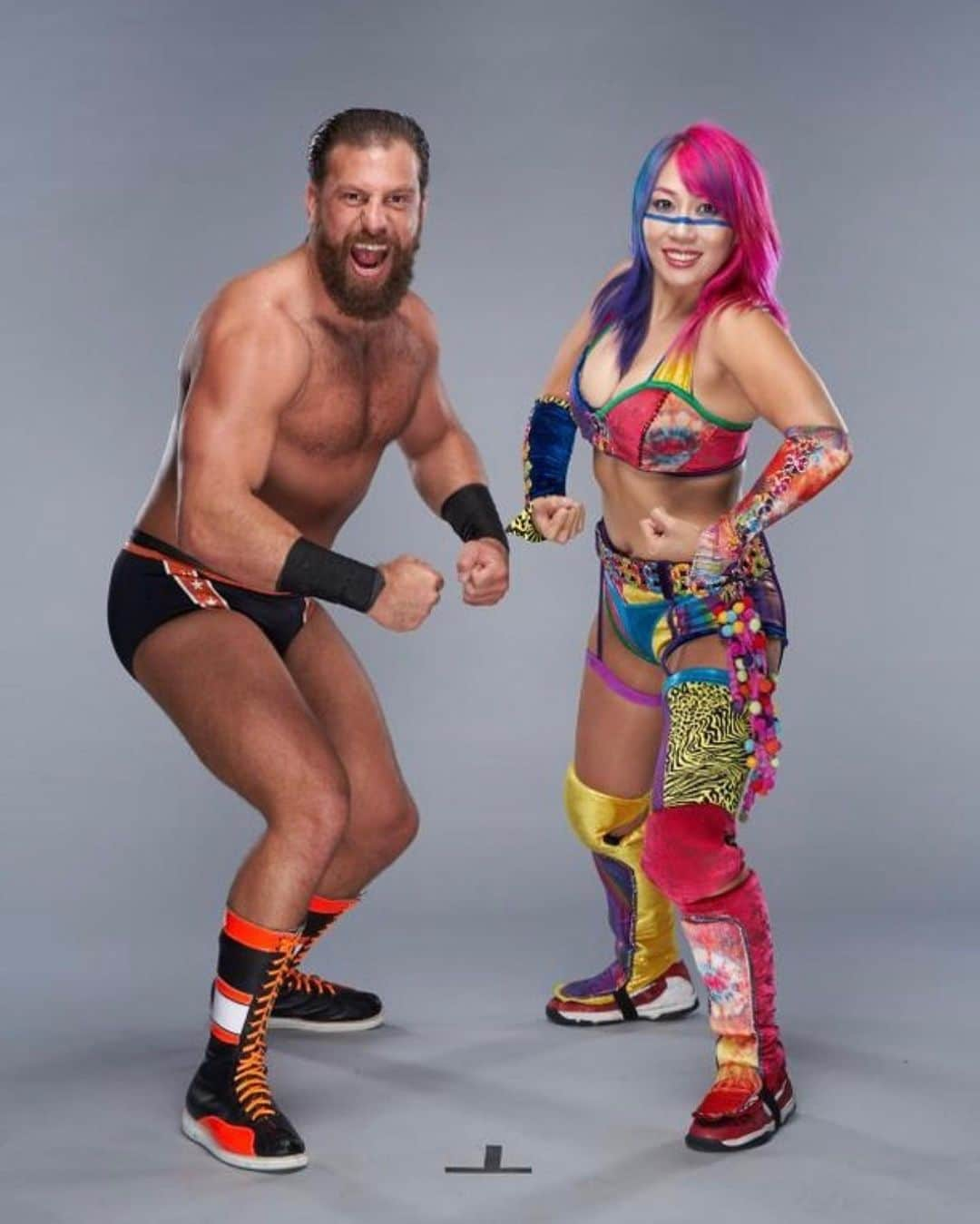 華名（明日華）さんのインスタグラム写真 - (華名（明日華）Instagram)「@drewgulak and I」8月2日 4時15分 - wwe_asuka