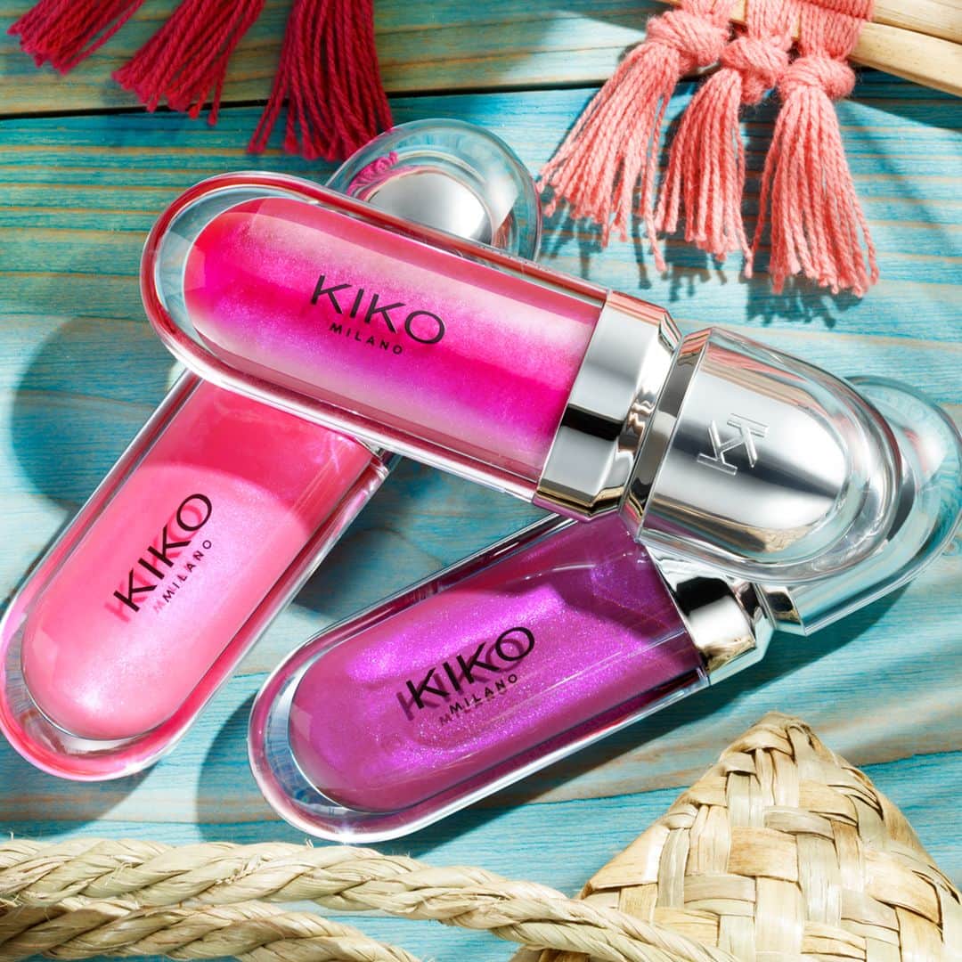 KIKO MILANOさんのインスタグラム写真 - (KIKO MILANOInstagram)「Channel all the 90s vibes with these shimmery bright glosses ✨ Pictured here our most loved 3D Hydra Lip Glosses in shades 25 - 24 - 29」8月2日 6時00分 - kikomilano