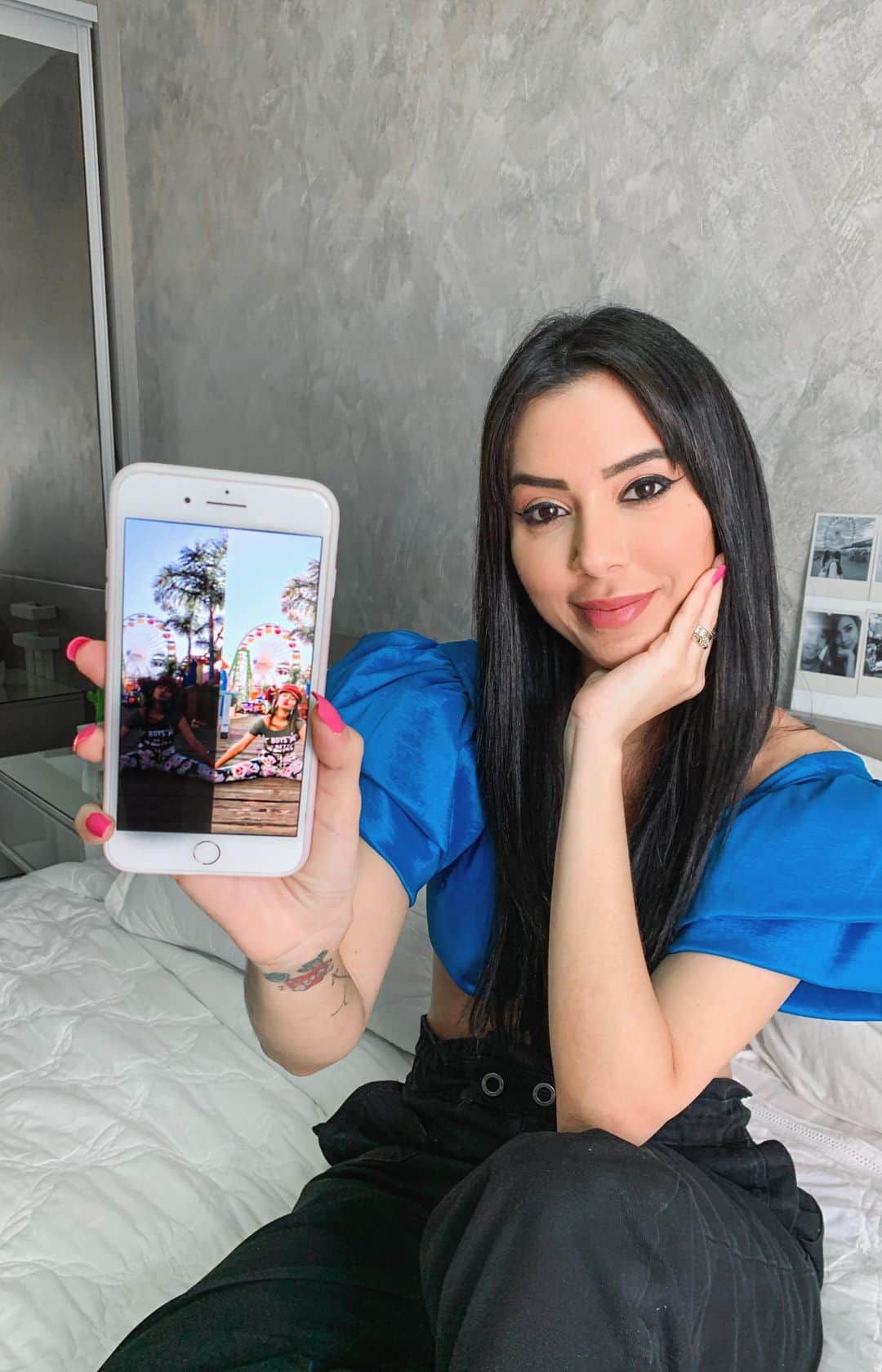 Gabriela Salesのインスタグラム：「Lacrinhas! No ar, no meu IGTV, tutorial de como edito minhas fotos e de como uso o lightroom (ele é grátis pra baixar) para mexer nas cores, brilho, etc. Prometo fazer mais vídeos com dicas de edição e aplicativos mara! O que acharam?」