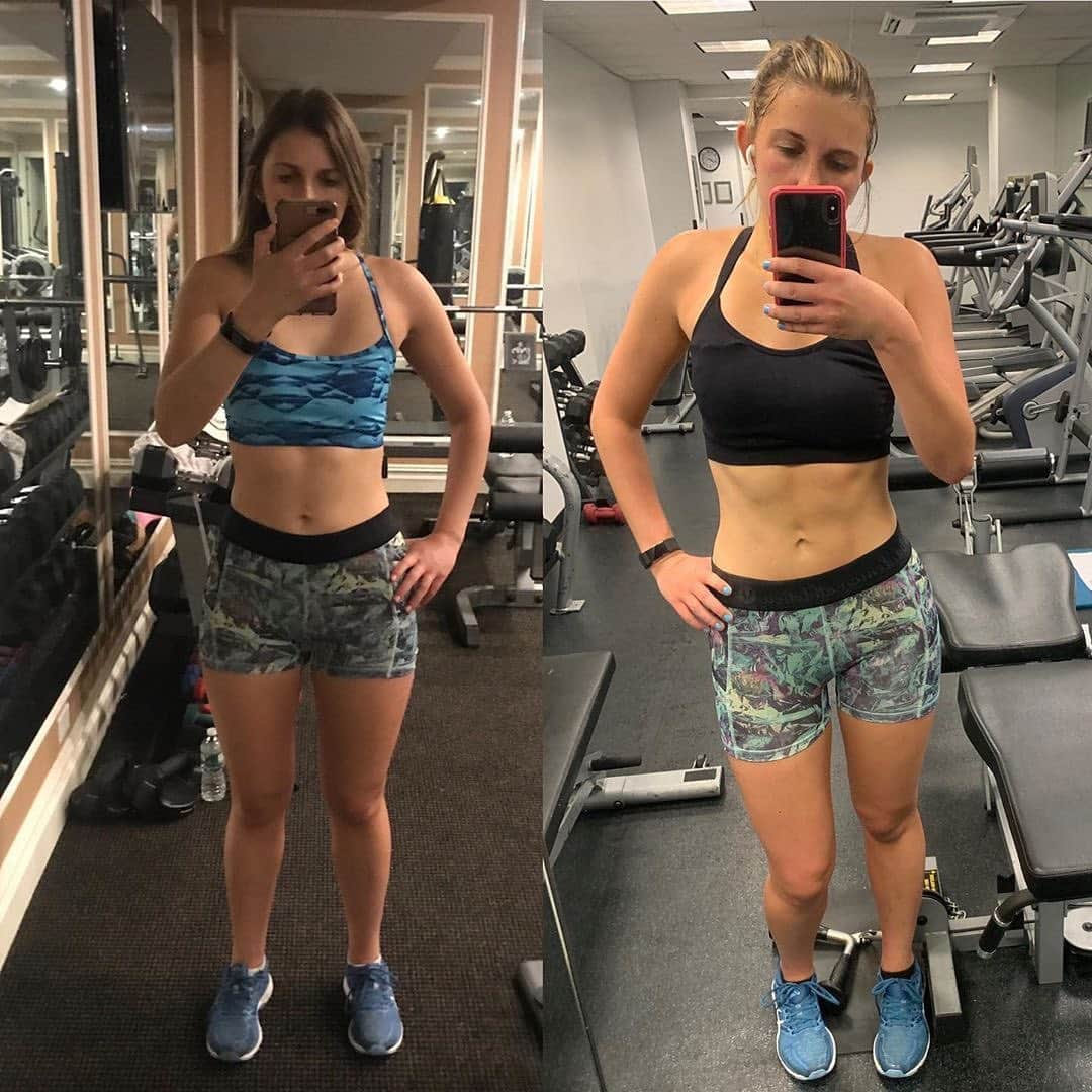 ケイラ・アイトサインズさんのインスタグラム写真 - (ケイラ・アイトサインズInstagram)「I LOVE this. Seriously strong results using my #BBG program from @fitness_first_nyc. ⁣ ⁣ She says "I battled burpees, crushed commandos, braved bench hops and shellacked squats all with a tiny drop of blood, a boatload of sweat and some tears. Thank you @kayla_itsines for providing me with the workouts necessary to make my body, mind and soul stronger. Before doing this program, I was feeling very crappy. I was doing 30 minutes of cardio every day, thought I was in shape and I was seeing no results. The #bbg workout has expanded my mind and my body to a different (and better) mindset when it comes to working out. I often had my ass kicked by the workouts but it was totally worth it. Can’t wait to do it all over again!!!" ⁣ ⁣ You should be SO proud 😃💪🏻!⁣ ⁣ https://sweat.onelink.me/VjFS/spKI」8月2日 6時32分 - kayla_itsines