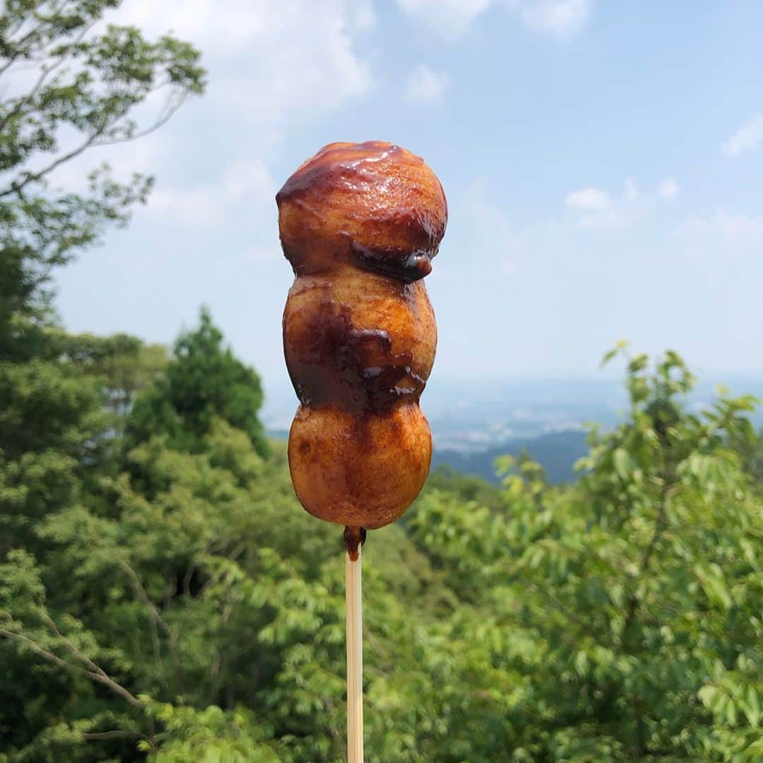 角田聖奈さんのインスタグラム写真 - (角田聖奈Instagram)「高尾山食べ歩き😋🍡🍡 登る前におだんご🍡途中でもおだんご🍡降りてからお蕎麦🍜と甘酒🍶 途中に美味しいおだんごが設置されてる山登りなら有酸素運動嫌いな私でも登れる💕 暑かったからお水たくさん飲んで汗かいて、最後は温泉で癒された🧖‍♀️♨️ 楽しかったからまたいこう🤙 #高尾山 #高尾山薬王院 #高尾山山頂 #高尾山温泉 #山登り #ハイキング #有酸素運動 #自然 #緑 #山 #おだんご #蕎麦 #グルメ #温泉 #フィットネス #ボディメイク #健康美 #ヘルシー #夏 #アクティブ女子 #食べて痩せる #パーソナルトレーナー #フィットネスモデル」8月2日 18時07分 - seina1105