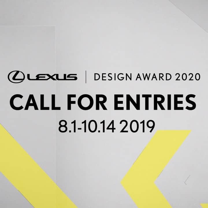 のインスタグラム：「【次世代のクリエイター育成・支援プログラム】 「LEXUS DESIGN AWARD 2020」の募集を開始します。 入賞者は世界的クリエイターによるメンターシップや、ミラノデザインウィークで作品を世界に披露する機会を得ます。 デザインの力でより良い未来を創造するアイデアをお待ちしています。  #レクサス #デザイン #アート #Lexus #Lexusjapan #Lexusjp #ExperienceAmazing #LexusDesignAward #LexusDesignEvent #MilanDesignWeek #design #art」