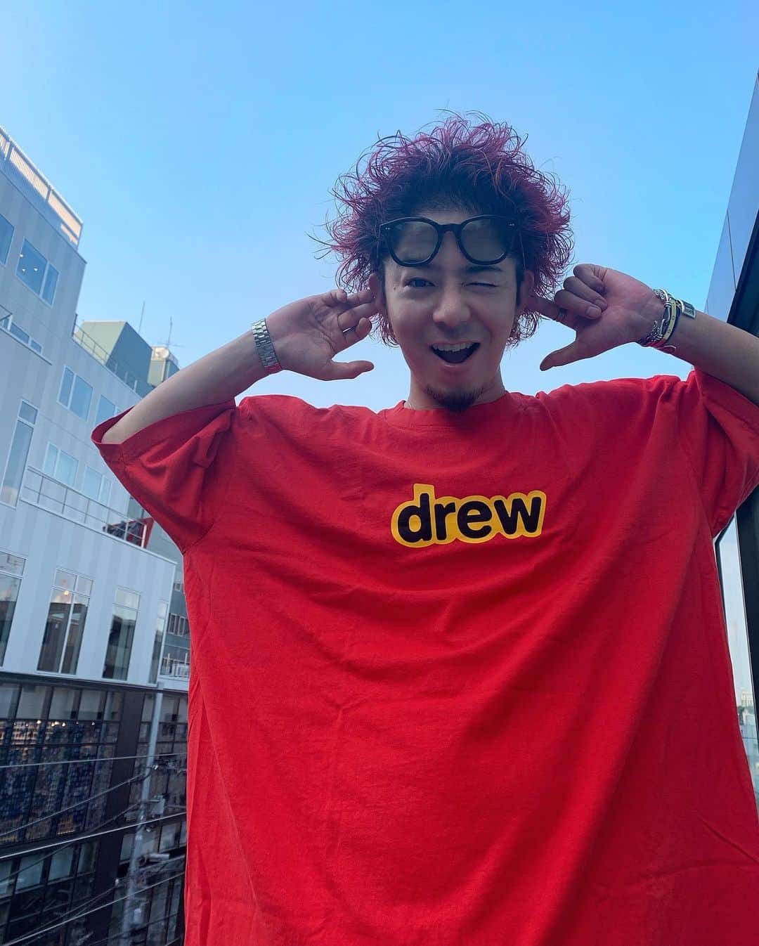 高木琢也さんのインスタグラム写真 - (高木琢也Instagram)「ちらちらちらちらちら😜🥺😳😍😝 #晴れ #TOKYO #drew #mr.H」8月2日 17時07分 - takagi_ocean