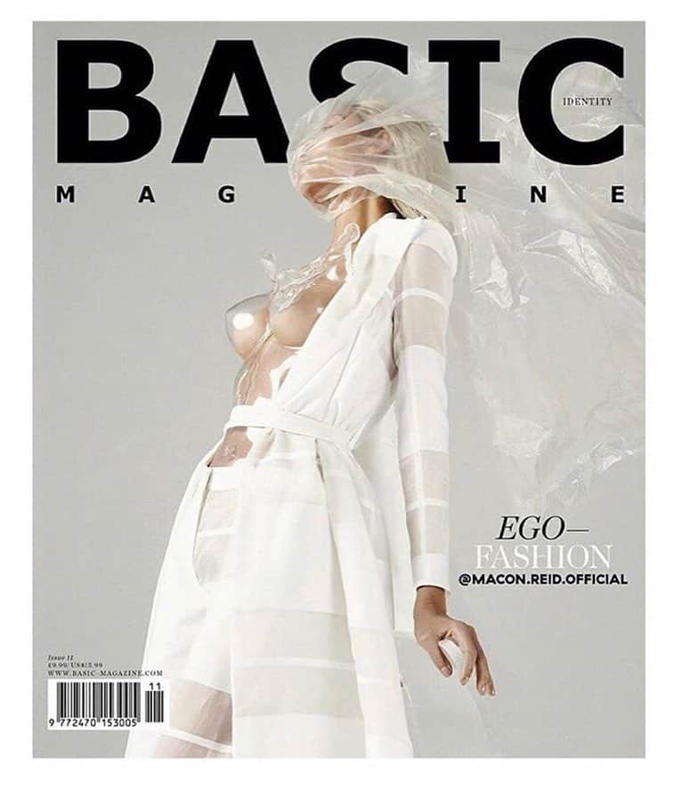 のインスタグラム：「Macon Reid is wearing the SS 2019 Collection on the cover of the latest issue of @basic_magazine - shot by Tobias Wirth - styled by Tania Prall @prall_productions @viktorija_pashuta @Macon.reid.official #tobiaswirth #guylarocheparis #richardrene #guylaroche #style #paris #fashion @icinsightcommunications」