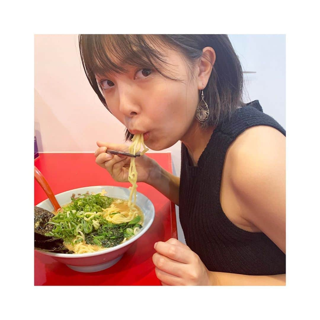 寺本莉緒さんのインスタグラム写真 - (寺本莉緒Instagram)「1日1ラー継続中。 . . #飯テロ#メシテロ#めしてろ #ラーメン #ラーメン巡り#ラーメン女子#家系ラーメン」8月2日 14時23分 - lespros_rio