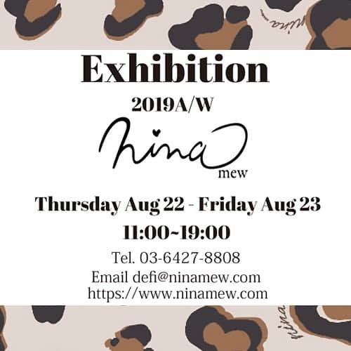 Ninamew official instagramさんのインスタグラム写真 - (Ninamew official instagramInstagram)「. ___________________  Information  Ninamew 2019 winter  collection exhibition & pre order  ____________________  開催日時 Date 8/22(Thu) 11:00〜19:00 8/23(Fri) 11:00〜18:30  東京都港区北青山3-5-23 NOl omotesando 2F 表参道駅より徒歩1分  ____________________  #ninamew #exhibition  #preorder  #2019wintercollection  #fashion  #tokyo  #ニーナミュウ #展示会 #先行予約 #冬物 #新作 #hellokitty  #sanrio #ハローキティ #サンリオ」8月2日 14時26分 - ninamew_official