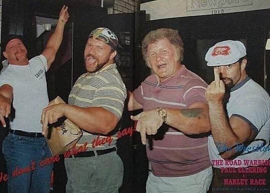 ストーン・コールド・スティーブ・オースチンのインスタグラム：「Harley Race has left us and is headed to that big squared circle in the sky. Harley was respected by everyone in the business for his love of being on the road, selling tickets, telling stories in the ring and on the mic, and representing Professional Wrestling at the highest level.  The stories about Harley, and the stories Harley told, were absolute gold.  From what I have heard and from what I know, Harley lived a hard, tough, fun, rough, full, adventure filled life. His contributions to Pro Wrestling are immense. His influence is classic. His class is timeless. And his toughness is legendary.  Condolences to his family and those close to him.  #nwa #wwf #wwe #champion」