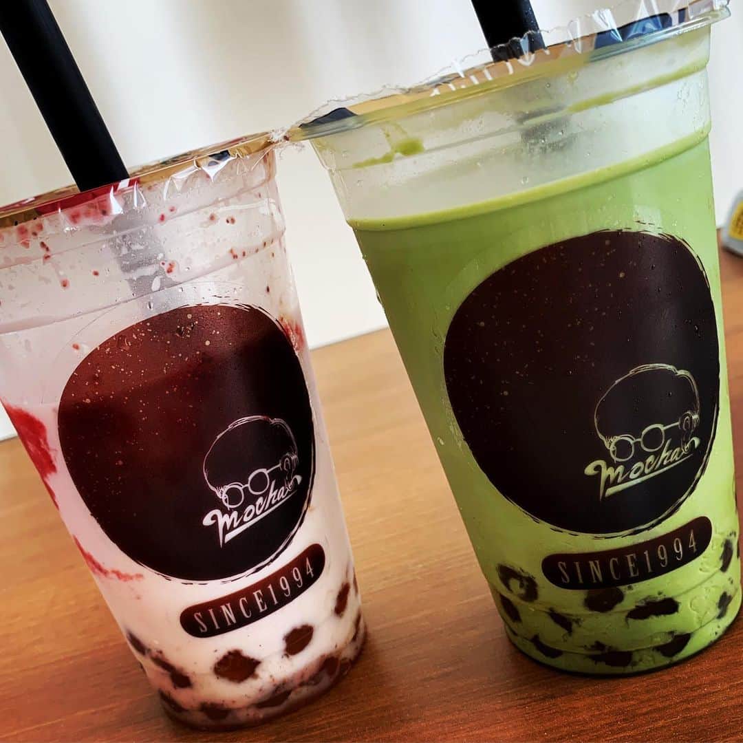 坂田麻衣のインスタグラム：「お見舞いにタピオカ🥤」