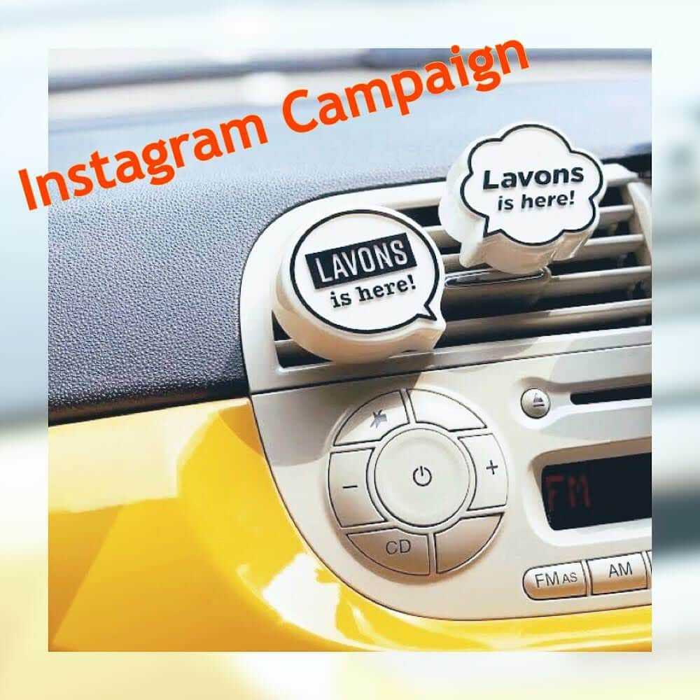 LAVONS / ラボンさんのインスタグラム写真 - (LAVONS / ラボンInstagram)「ラボン・デ・ブーンの発売記念キャンペーンが実施中！！ 車内に取り付けた ラボン・デ・ブーンを撮影＆インスタグラムに タグ付け投稿すれば、応募完了。  皆さまの投稿お待ちしています！  #ラボンデブーン #ラボン #lavons #今日も恋するラボンする #インスタキャンペーン #クルマ用フレグランス #ドライブ」8月2日 14時42分 - lavons_insta