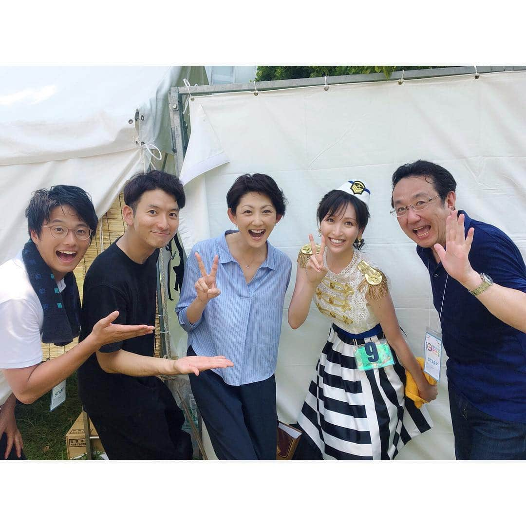 横山ルリカさんのインスタグラム写真 - (横山ルリカInstagram)「#めざましテレビ #三宅さん #生田さん #黒瀬くん #暑い中ありがとうございます😭  #そしてまさかの森本さんがステージに ！！ #サプライズ 😆」8月2日 14時58分 - rurika_yokoyama_official