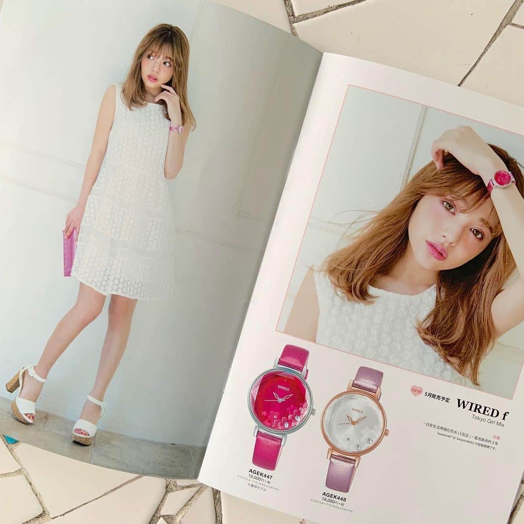 福田瞳さんのインスタグラム写真 - (福田瞳Instagram)「@wired_f_watch 様のカタログ撮影させていただきました📸 3万部がすぐになくなり、5万部増刷されたそうです。 本日は新作の撮影でした♡ 仕上がりが非常に楽しみです♡」8月2日 15時00分 - fukudahitomi610