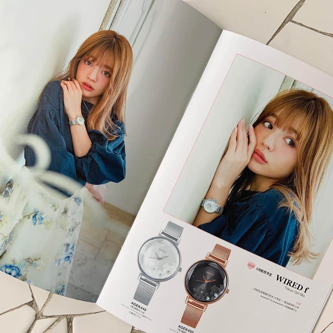 福田瞳さんのインスタグラム写真 - (福田瞳Instagram)「@wired_f_watch 様のカタログ撮影させていただきました📸 3万部がすぐになくなり、5万部増刷されたそうです。 本日は新作の撮影でした♡ 仕上がりが非常に楽しみです♡」8月2日 15時00分 - fukudahitomi610