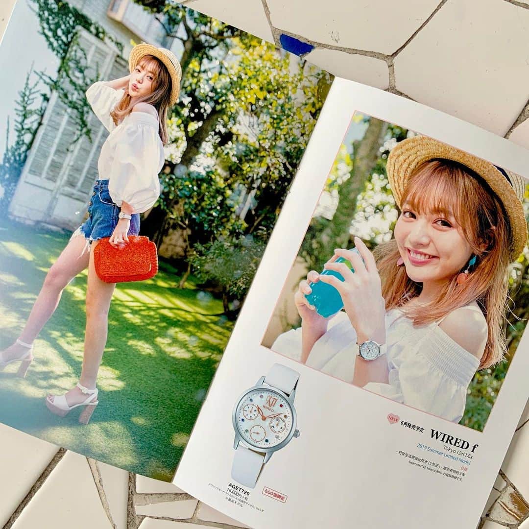 福田瞳さんのインスタグラム写真 - (福田瞳Instagram)「@wired_f_watch 様のカタログ撮影させていただきました📸 3万部がすぐになくなり、5万部増刷されたそうです。 本日は新作の撮影でした♡ 仕上がりが非常に楽しみです♡」8月2日 15時00分 - fukudahitomi610