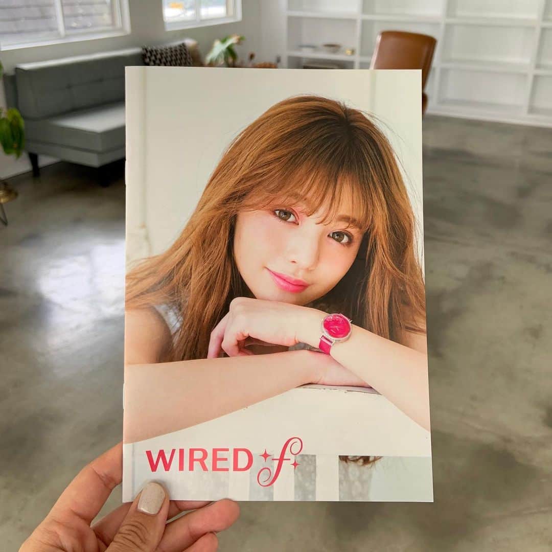 福田瞳さんのインスタグラム写真 - (福田瞳Instagram)「@wired_f_watch 様のカタログ撮影させていただきました📸 3万部がすぐになくなり、5万部増刷されたそうです。 本日は新作の撮影でした♡ 仕上がりが非常に楽しみです♡」8月2日 15時00分 - fukudahitomi610