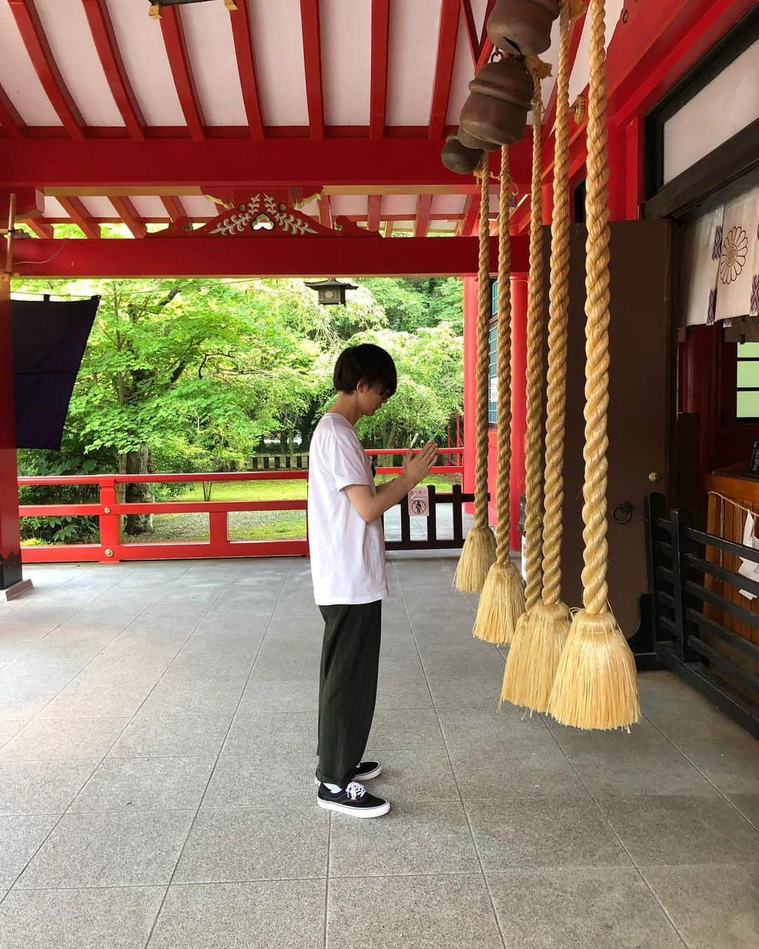 直井由文さんのインスタグラム写真 - (直井由文Instagram)「ツアーは楽しいけどやっぱり別れるのは寂しいものだね〜 なれないね〜 また！  #auroraark」8月2日 15時20分 - boc_chama_9