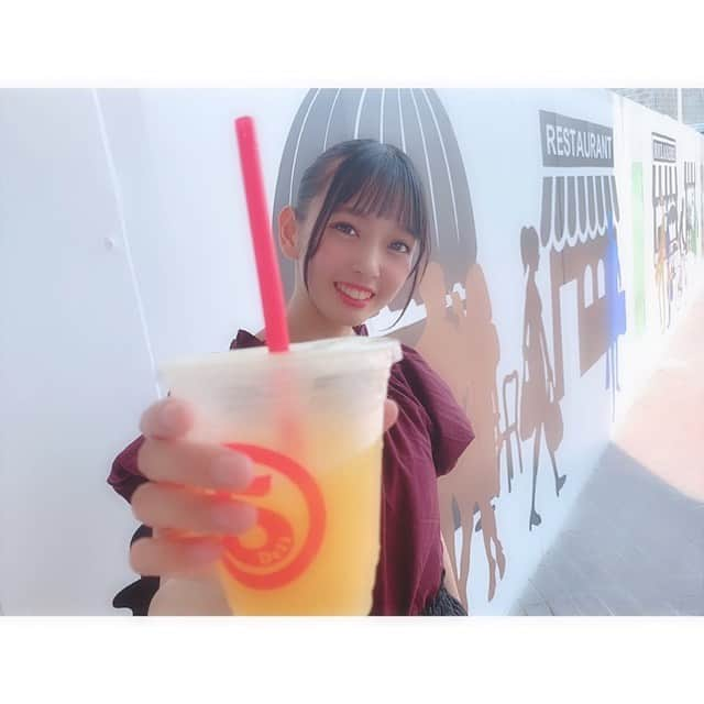 石田みなみさんのインスタグラム写真 - (石田みなみInstagram)「安定のマルゴ🍊🍒🍑﻿ ﻿ ﻿ ﻿ #STU48 #charmingtrip﻿ #Stucharmingtrip #石田みなみ #瀬戸内 #岡山県﻿#岡山イオンモール #マルゴカフェ #マルゴ #🍊 #🍒 #🍑 #stu48のもっとstu #公開収録」8月2日 15時24分 - ishida.minami_373