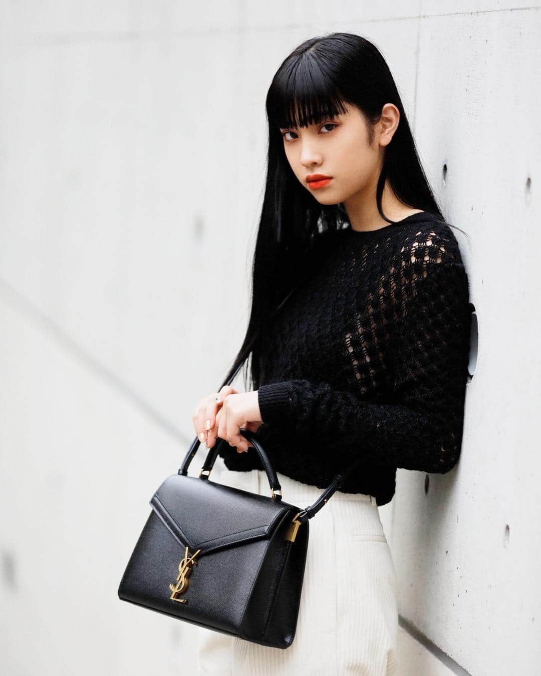 北澤舞悠（まゆちる）のインスタグラム：「@ysl  @drop_tokyo #YSL #SaintLaurent#YvesSaintLaurent」