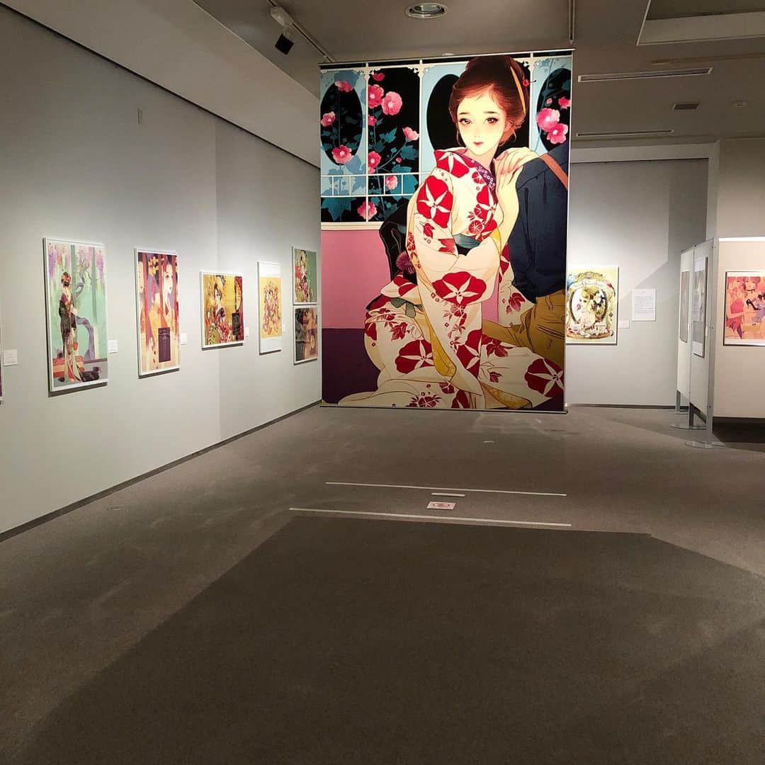 のインスタグラム：「岡山県新見市の新見美術館で展覧会を開催中です。」