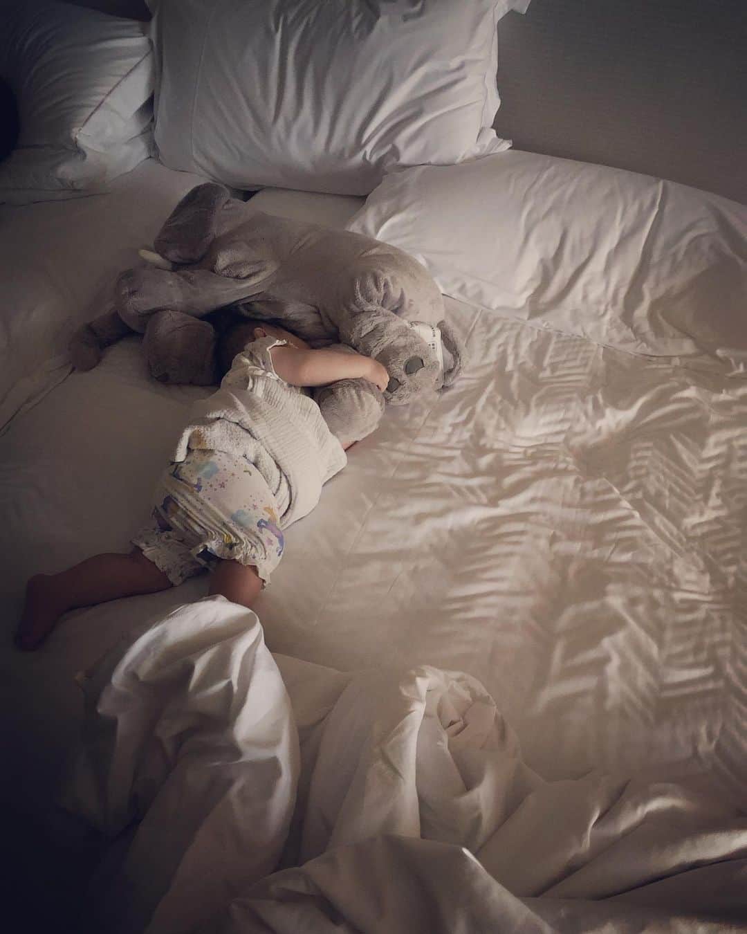 奈保さんのインスタグラム写真 - (奈保Instagram)「GN😴♡ . . . #おやすみ #いつでもどこでもゾウピと一緒 #赤ちゃんのいる生活  #LA #LosAngeles #ロサンゼルス」8月2日 16時11分 - naho.0422