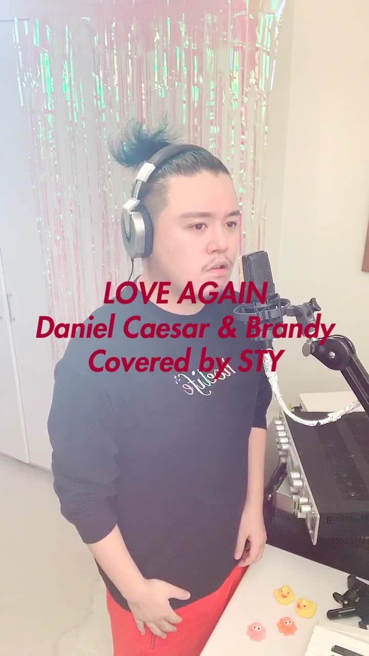 STYのインスタグラム：「#cover #mesinging #DanielCaesar #DanielCaesarcover #Brandy #LoveAgain #rnb #rnbcover #カバー #coversong #singer #instacover #instagramsinger #acousticcover #vocal #sing2music @danielcaesar @4everbrandy」