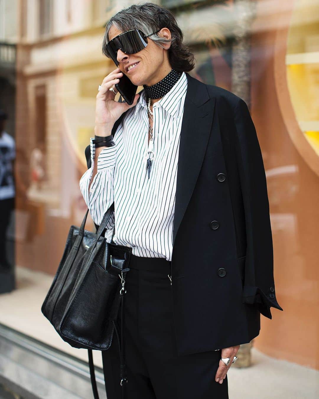 スコット・シューマンのインスタグラム：「My style icon @anagimeno222 , Milan (of course)」