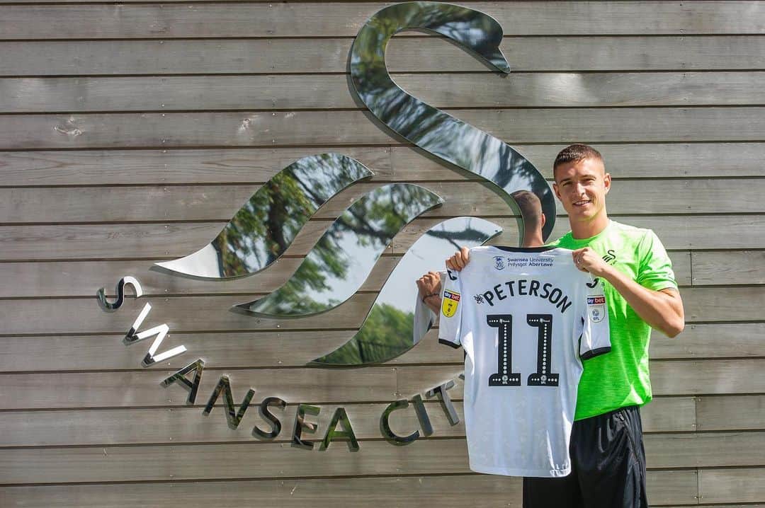 クリストファー・ピーターソンのインスタグラム：「Can’t wait to get to work! @swansofficial」