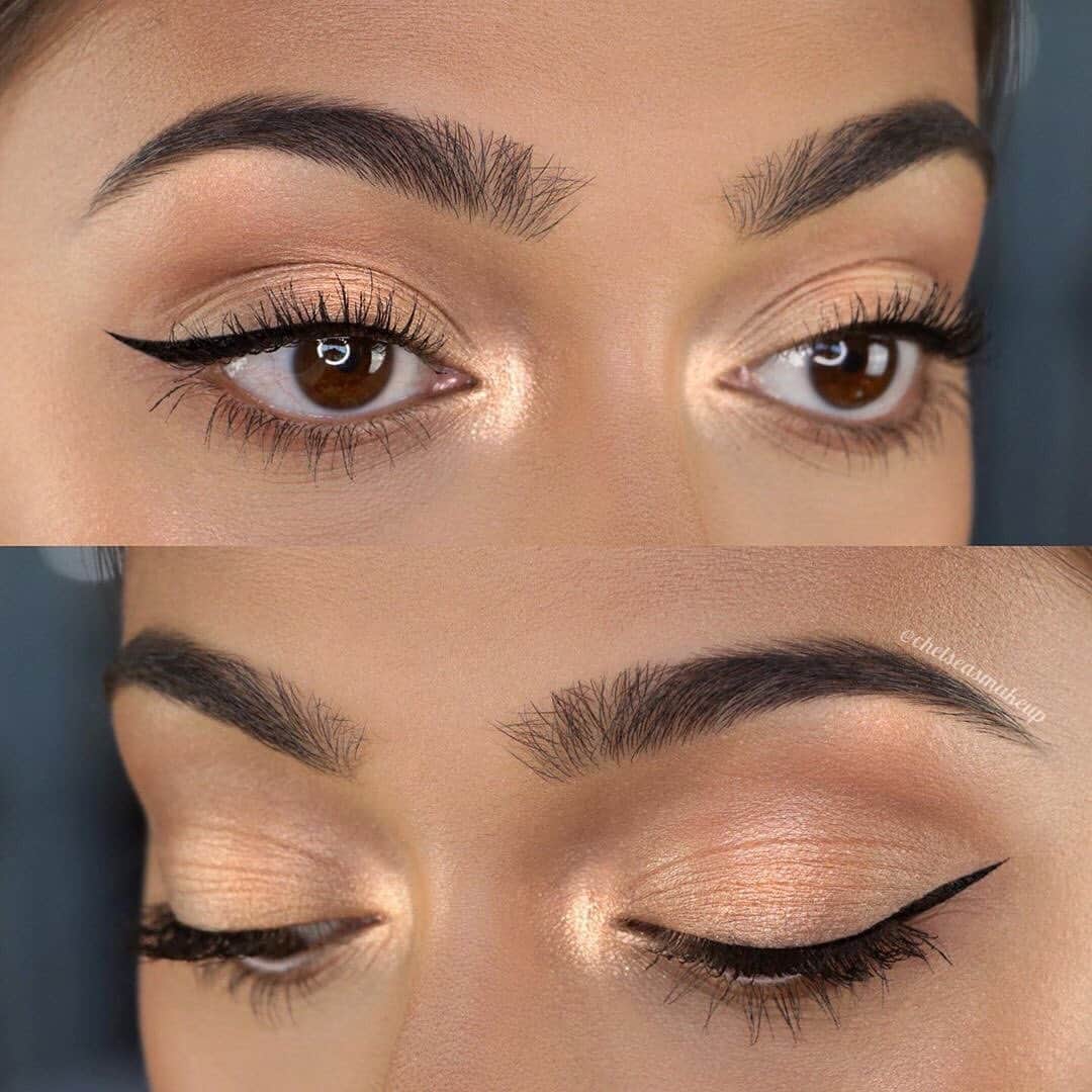 Benefit Cosmeticsさんのインスタグラム写真 - (Benefit CosmeticsInstagram)「Made of gold ✨ @chelseasmakeup defines her #benefitbrows with #preciselymybrowpencil in shade 6! #regram #friendswithbenefit」8月3日 3時05分 - benefitcosmetics