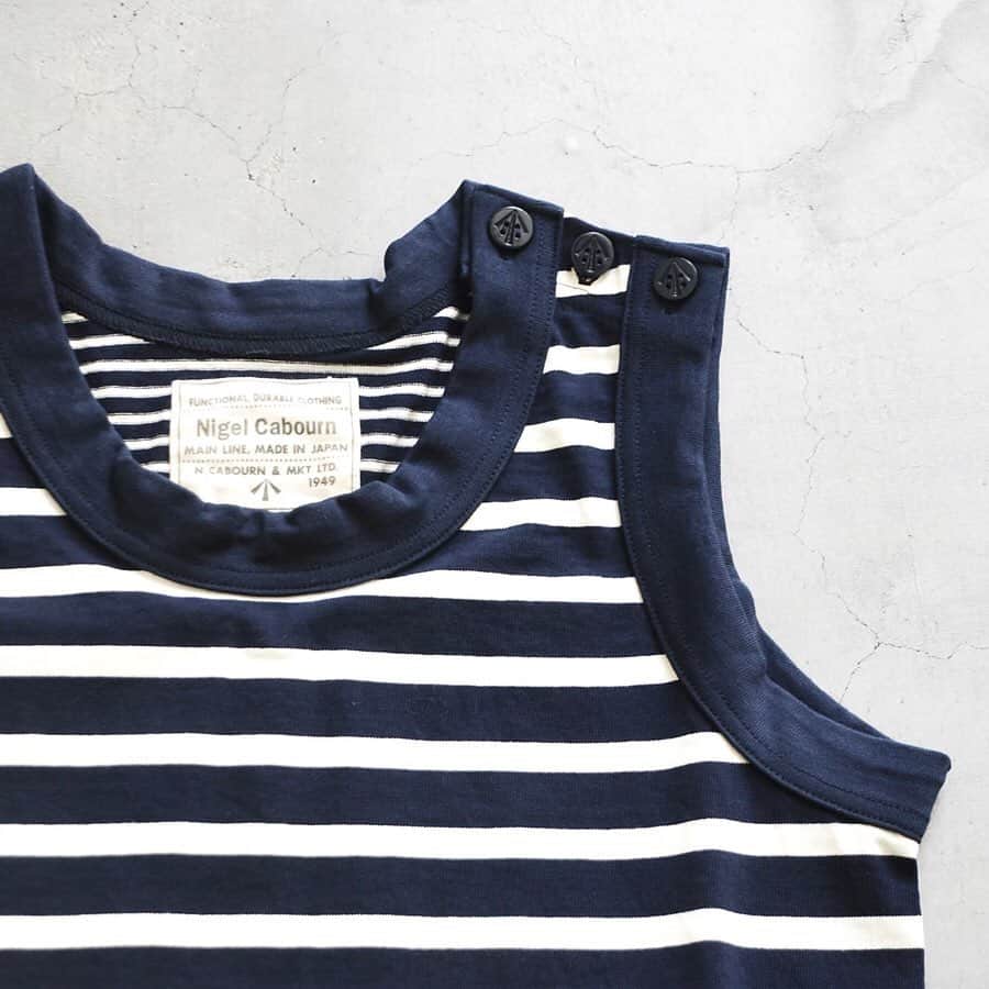 wonder_mountain_irieさんのインスタグラム写真 - (wonder_mountain_irieInstagram)「_ ［#wm_ladies］ Nigel Cabourn / ナイジェル ケーボン "SAILOR TANK TOP" ￥10,800- _ 〈online store / @digital_mountain〉 http://www.digital-mountain.net/shopdetail/000000009347/ _ 【オンラインストア#DigitalMountain へのご注文】 *24時間受付 *15時までのご注文で即日発送 *1万円以上ご購入で送料無料 tel：084-973-8204 _ We can send your order overseas. Accepted payment method is by PayPal or credit card only. (AMEX is not accepted)  Ordering procedure details can be found here. >>http://www.digital-mountain.net/html/page56.html _ #NigelCabourn #NigelCabournwoman #ナイジェル ケーボン #ナイジェルケーボンウーマン _ 本店：#WonderMountain  blog>> http://wm.digital-mountain.info _ 〒720-0044  広島県福山市笠岡町4-18 JR 「#福山駅」より徒歩10分 (12:00 - 19:00 水曜定休) #ワンダーマウンテン #japan #hiroshima #福山 #福山市 #尾道 #倉敷 #鞆の浦 近く _ 系列店：@hacbywondermountain _」8月2日 18時23分 - wonder_mountain_