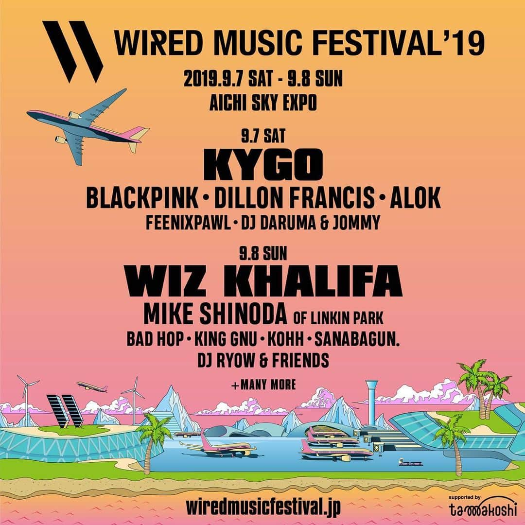 名古屋パルコさんのインスタグラム写真 - (名古屋パルコInstagram)「【Wired Music Festival '19 ご招待キャンペーン💥💥】 . 今年5周年を迎え、さらに初の２DAYS開催となる“Wired Music Festival”へご招待‼️ . 公式Instagram(@parco_nagoya_official)をフォロー＆この投稿にいいね👍するだけで、2日通し券（2枚）を抽選で5組10名様にプレゼント😆‼️ . 【応募期間】8月2日（金）～8月12日（月祝）23：59締切 . ※すでにフォロー済みの方は、キャンペーン記事をいいねで応募完了です。 . 【注意事項】 ・当選された方には、Instagramのダイレクトメッセージにてご連絡いたします。 . ※フォローを外されますと、当選のご連絡ができなくなりますので、ご注意ください。 ・当選通知受信後、指定の期限までに、ご連絡先、賞品お届け先等、必要事項を指定の方法でご連絡ください。ご連絡や必要事項が期日以内にない、または揃わない場合は当選を無効とさせていただきます。 ・当選結果に関するお問い合わせにはお答えいたしかねます。 ・会場までの交通費は自己負担となります。 . . .  #WiredMusicFestival #Kygo #BLACKPINK #SANABAGUN#名古屋パルコ#名古屋#栄#矢場町#nagoyaparco#インスタキャンペーン#loveparco」8月2日 18時47分 - parco_nagoya_official